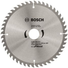 Bosch Диск пиляльний Eco for Wood 190x2.2x30-48T