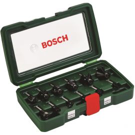 Bosch Набір фрез по дереву Expert for Wood 8мм, 12шт