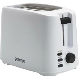 Gorenje Тостер, 850Вт, функц. розморожування, автовідключення, пластик, білий