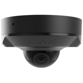 Ajax IP-Камера дротова DomeCam Mini, 5мп, 2.8мм, Poe, True WDR, IP 65, ІЧ 30м, аудіо, кут огляду 100° до 110°, міні купольна, чорна