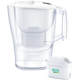 Brita Фільтр-глечик Aluna Memo MXPro 2.4л (1.4л очищеної води) + 3 картриджа білий