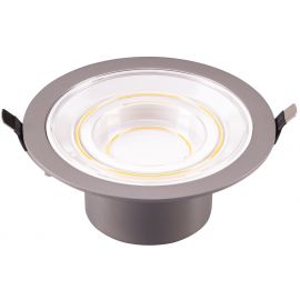 LEDVANCE Світильник даунлайт LED 8Вт 650Лм 2700K 166мм Decor Filament Downlight Echo алюміній