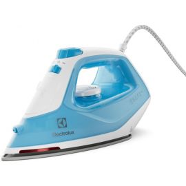Electrolux Праска, 2300Вт, 250мл, паровий удар 110гр, керам. підошва, синьо-білий