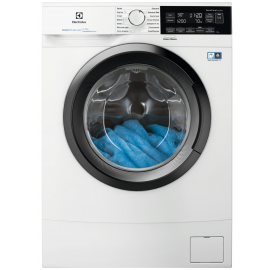 Electrolux Пральна машина фронтальна, 7кг, 1400, A+++, 48см, дисплей, інвертор, білий