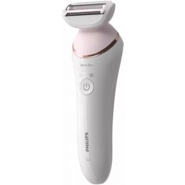 Philips Епілятор 8000 series дисковий, аккумул., пінцет.-32, волог.+сух., насадок-7, футляр, білий