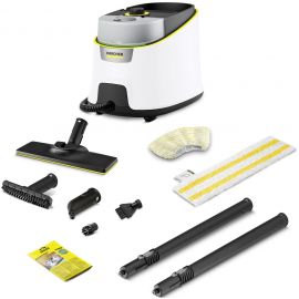 Karcher Пароочисник SC 4 Deluxe, 2200Вт, 1300мл, 4Бар, білий