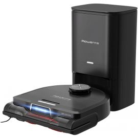Rowenta Робот-пилосос миючий X-Plorer Serie 240+ AI Animal & Allergy, 8000ПаВт, h=9.7см, 0.22л, конт пил -0.35л, автон. робота до 120хв, чорний