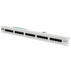 Digitus Патч-панель CАТ 3 UTP, 19", 1U, 25 портів, зібрана