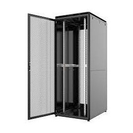 MIRSAN Шафа 19", 42U, GTV, перфорація 63%, 800x800 мм, максимально 2000 кг, чорна