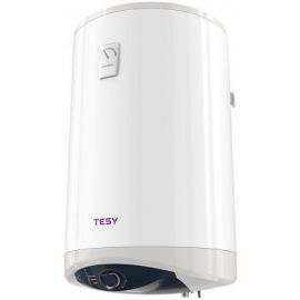 Tesy Водонагрівач електр. Modeco Ceramic круглий із теплообмінником GCV9SL 1004724D C21 TS2RCP, 100л, 2,4кВт, сухий тен, мех. кер-ння, підключення з лівого боку B, білий