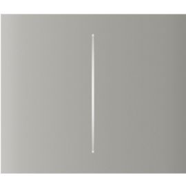 Ajax Кнопка центральна для двоклавішного вертикального вимикача CenterButton Vertical 2-gang for LightSwitch, Jeweler, бездротовий, oyster