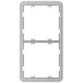 Ajax Рамка для вимикача на 2 секції Frame 2 seats for LightSwitch Vertical