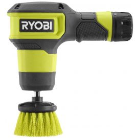 Ryobi Щітка RSCR4-120G акумуляторна 4В USB Lithium, акб 1х2Аг, d 5см, 300об/хв, IPX7, 0.55кг