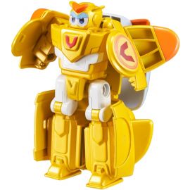 Super Wings Ігрова фігурка-трансформер Transforming Super Pet Золотий Хлопчик улюбленець (Golden Boy pet)
