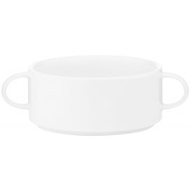 ARDESTO Бульйонниця Prato, 10.9см, 300мл, порцеляна, білий
