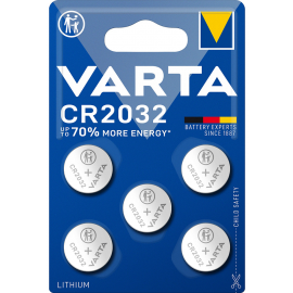 VARTA Батарейка літієва CR2032 блістер, 5 шт