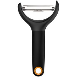 Fiskars Овочечистка горизонтальна Functional Form, з рухомим лезом, 23см, нержавіюча сталь, пластик, чорний
