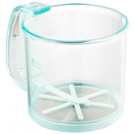 ARDESTO Кружка-сито Fresh, 9.5см, пластик, блакитний