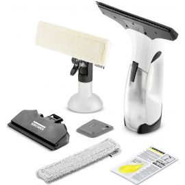 Karcher Пилосос віконний WV 2 PLUS NP, вода -0.1л, автон. робота до 35хв, вага-0.6кг, білий
