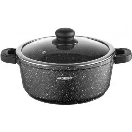 ARDESTO Каструля зі скляною кришкою Gemini Anzio, 3.1л, алюміній, чорний