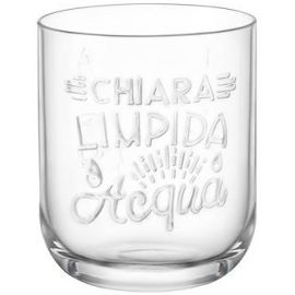 Bormioli Rocco Склянка низька Graphica, 395мл, скло, прозорий