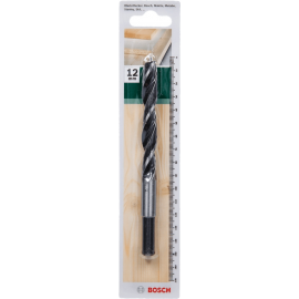 Bosch Свердло по дереву спіральне, 12х95х150мм