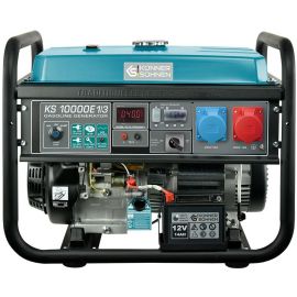 Könner & Söhnen Генератор бензиновий KS 10000E 1/3, 230/400В, 8.0кВт, 34.78/14.45А, електростартер, 88кг