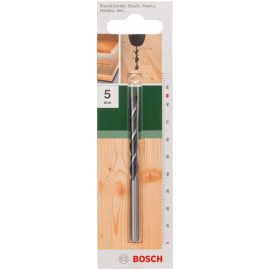 Bosch Свердло по дереву спіральне 5x50мм