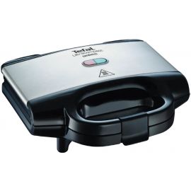 Tefal Сендвічмейкер Ultracompact 700Вт, 1 пластина-гриль, корпус-пластик, чорно-сріблястий