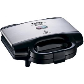 Tefal Сендвічмейкер Ultracompact 700Вт, 1 пластина-сендвіч, корпус-нержав.сталь/пластик, чорний