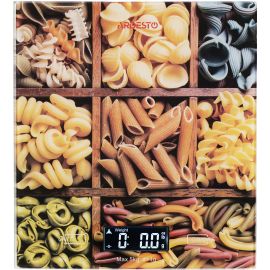 ARDESTO Ваги кухонні Pasta, 5кг, AAAx2 в комплекті, скло, багатокольоровий