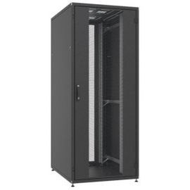 ZPAS Шафа 19", 24U, SZB IT, передні скляні двері, 600x800 мм, максимально 1000кг, чорна