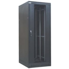 ZPAS Шафа 19", 45U, SZB IT, передні одностулкові перфоровані двері і задні розпашні, 600x1200 мм, максимально 1500кг, чорна