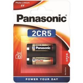 Panasonic Батарейка літієва 2CR5 блістер, 1 шт.