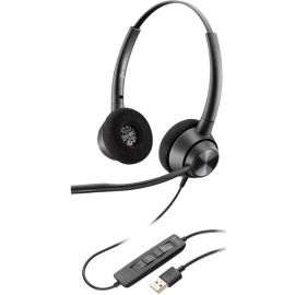 Poly Гарнітура комп'ютерна стерео On-ear EncorePro 320, USB-A, всеспрямований, чорний