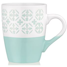 ARDESTO Чашка Ornament, 320мл, кераміка, блакитно-білий