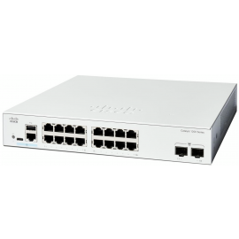 Cisco Комутатор Catalyst 1200 16xGE, PoE, 2x1G SFP