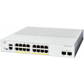 Cisco Комутатор Catalyst 1300 16xGE, PoE, 2x1G SFP