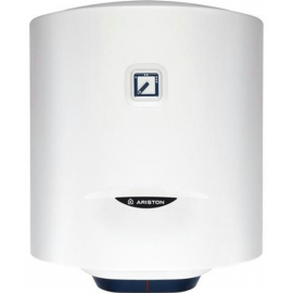 Ariston Водонагрівач електр. круглий BLU1 R 50 V 1,8K PL EU, 50л, 1,8кВт, мех. кер-ння, С, Італія, білий