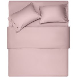 ARDESTO КПБ 1.5сп Mix&Match, підковдра 160х220см, простирадло 180х240см, наволочки (2) 50х70см, 100% бавовна, сатин, рожевий світлий