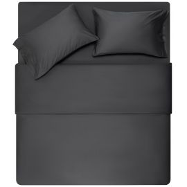 ARDESTO КПБ 2.0сп Mix&Match Premium, підковдра 200х220см, простирадло 240х260см, наволочки (2) 50х70см, 100% бавовна, сатин, сірий