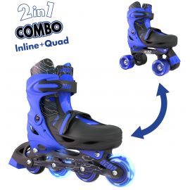 NEON Роликові ковзани Сombo, розмір 34-38, синій