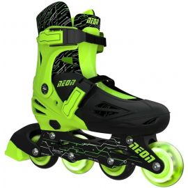 NEON Роликові ковзани Inline, розмір 34-37, зелений