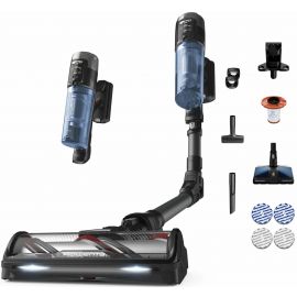 Rowenta Пилосос безпровідний X-Force Flex 12.60 Neo Auto Aqua Allergy, 150Вт, конт пил -0.65л, автон. робота до 60хв, вага-3кг, НЕРА, чорно-синій