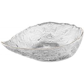 ARDESTO Салатник Leaf, 17.5см, скло, прозорий