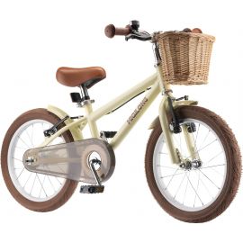 Miqilong Дитячий велосипед RM 16" бежевий