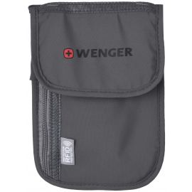 Wenger Гаманець на шию, Neck Wallet with RFID pocket, сірий