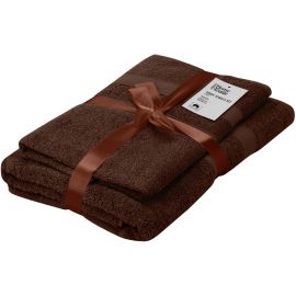 ARDESTO Набір рушників махрових Splendid 50х90см, 70х140см, 2шт, 100% бавовна, коричневий