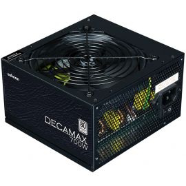 Zalman Блок живлення Decamax (700W) 85%, 80 Plus, 120мм, 1xMB 24pin(20+4), 1xCPU 8pin(4+4), 3xMolex, 6xSATA, 4xPCIe 8pin(6+2)