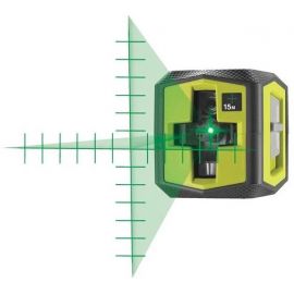 Ryobi Нівелір лазерний RBCLLG2 до 15м ±0.5мм перехресний зелений промінь 2хАА 0.4кг